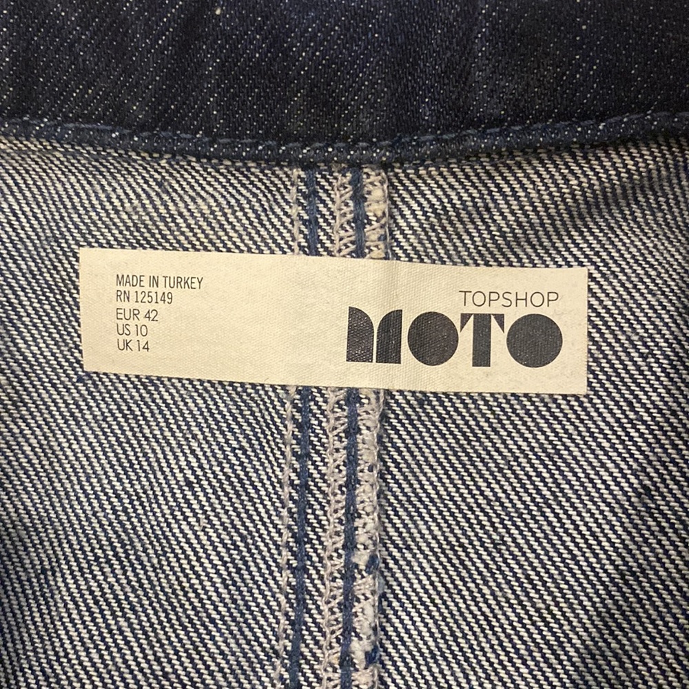 TopShop collard denim dress - Picture 5 of 6